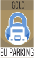 Gold EU standard parking certificate