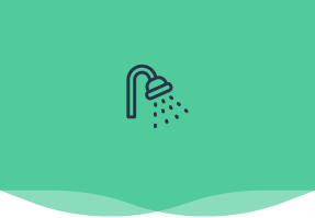 From 1st hour of paid parking free shower